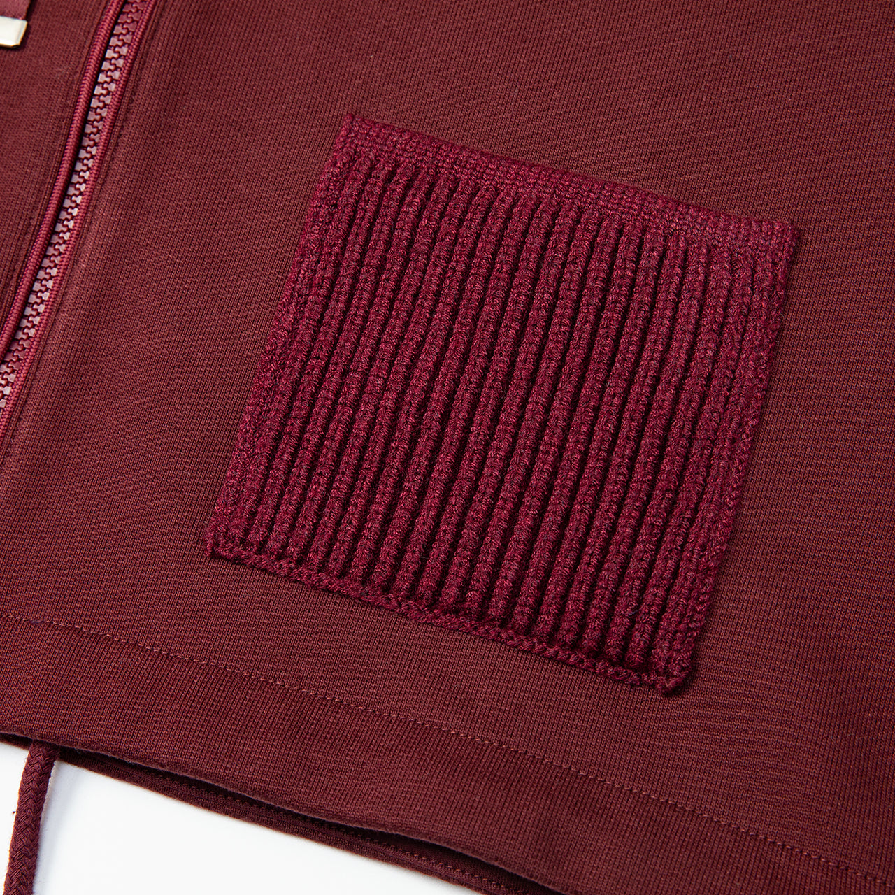 ウィメンズ ニットポケット ジップアップ