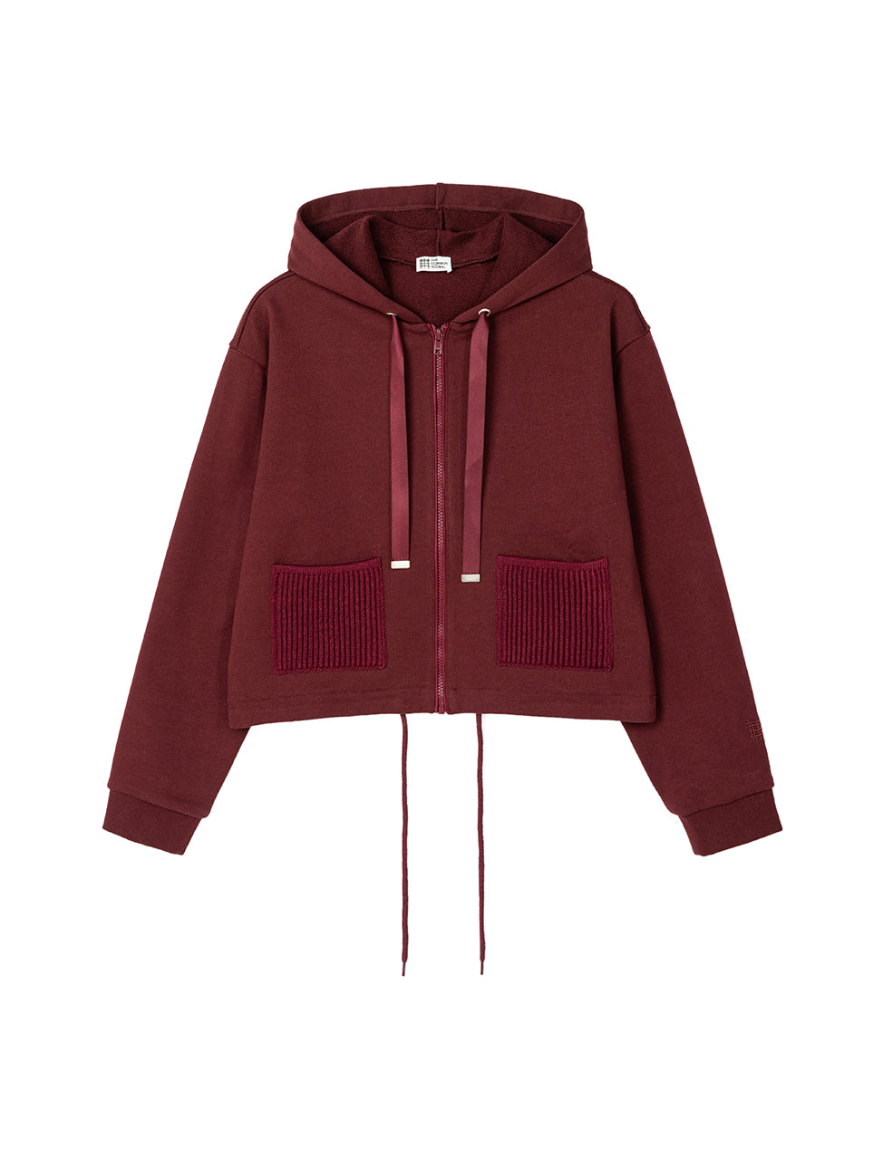 ウィメンズ ニットポケット ジップアップ