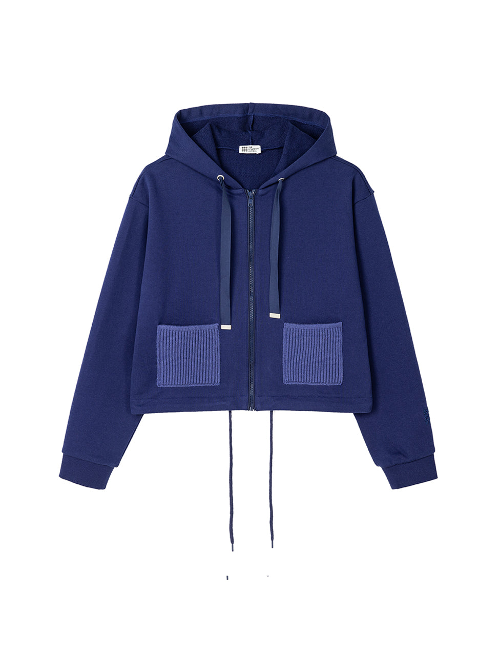 ウィメンズ ニットポケット ジップアップ