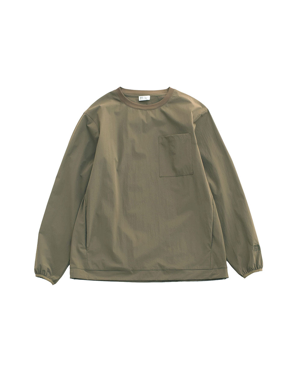 リサイクルナイロン ストレッチ クルーシャツ