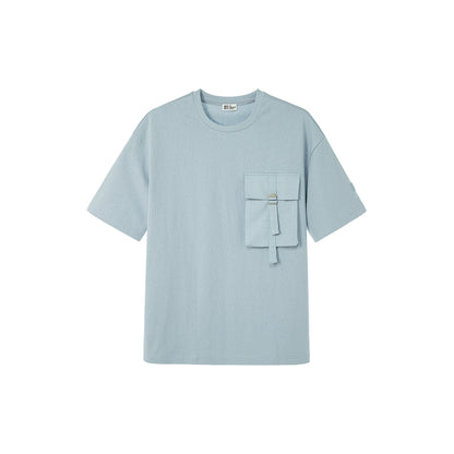 オーバーサイズトラッククルーTシャツ