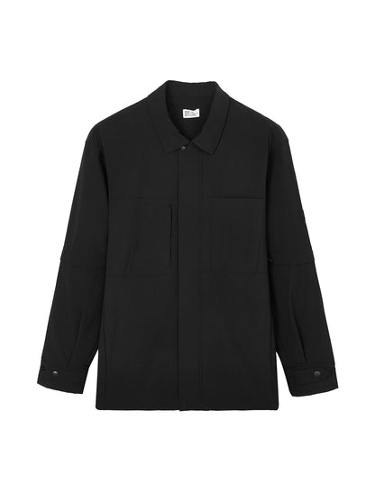コーデュラリサイクルナイロン 2WAYシャツジャケット
