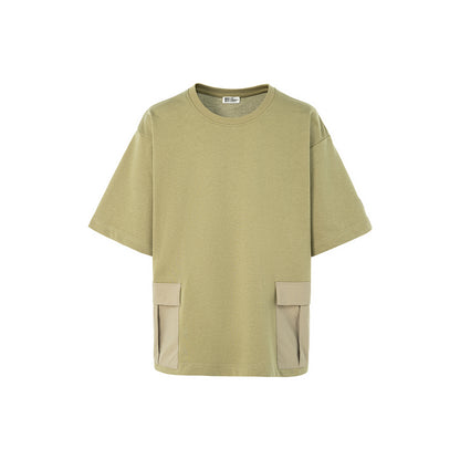 リサイクルコットン裏毛ショートスリーブシャツ