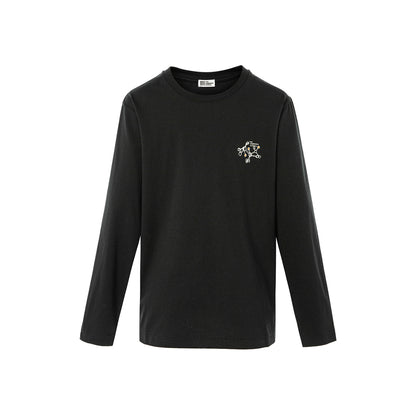 長袖プリントTシャツ