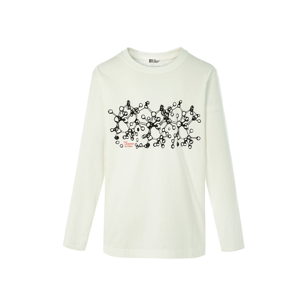 長袖プリントTシャツ