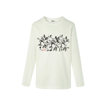 長袖プリントTシャツ