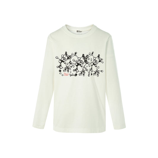 長袖プリントTシャツ