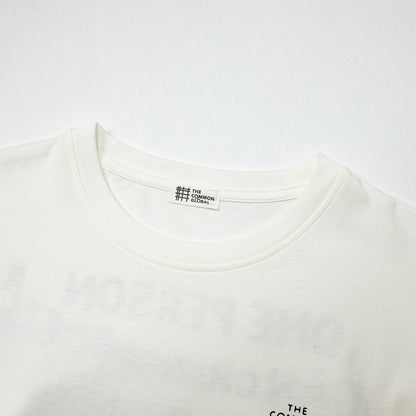 長袖プリントTシャツ