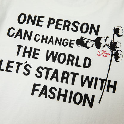 長袖プリントTシャツ