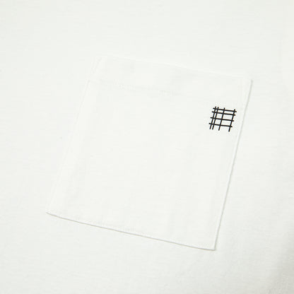 長袖ポケット付きTシャツ