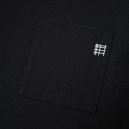 長袖ポケット付きTシャツ