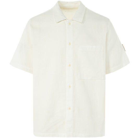 リラックスフィットジャカードパルフシャツ