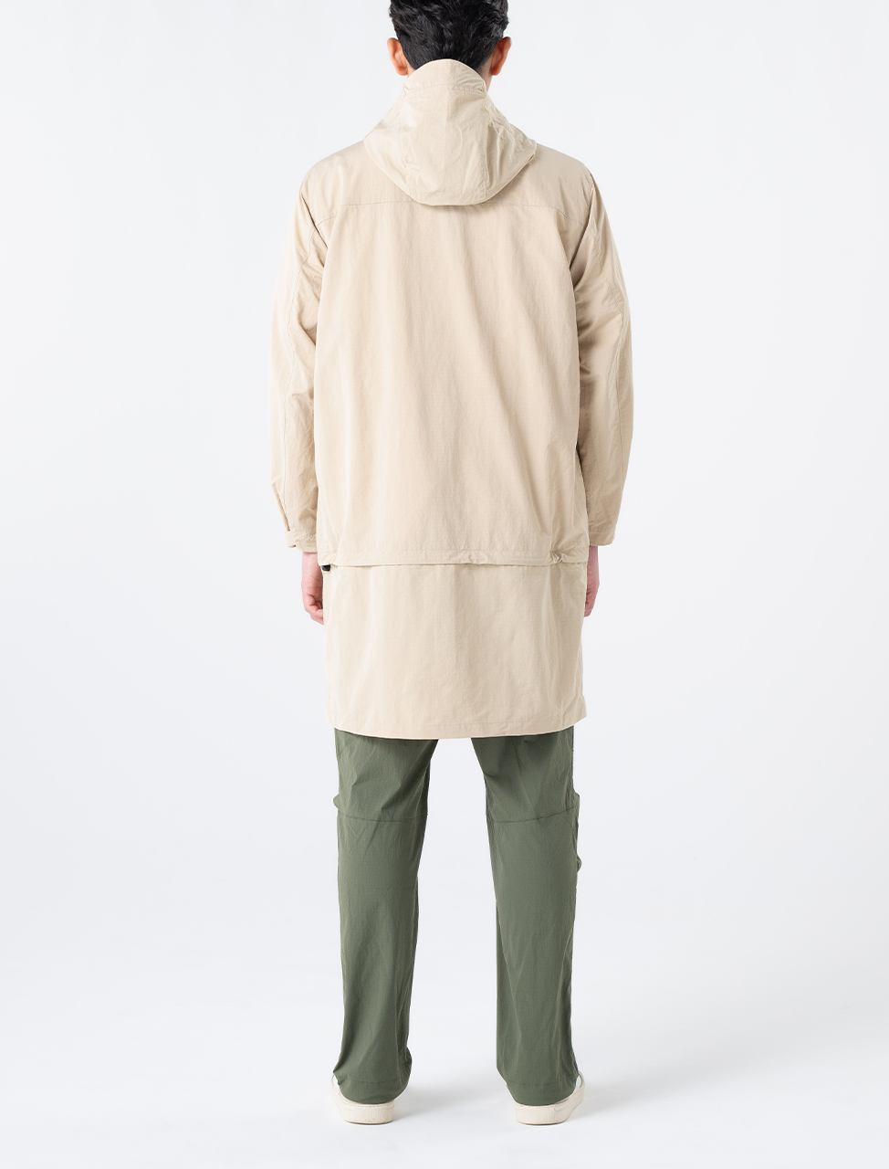 リサイクルナイロン2WAYコート