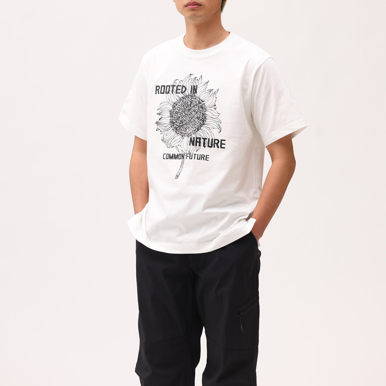 プリントTシャツ（ヒマワリ）