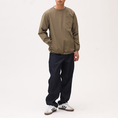 リサイクルナイロン ストレッチ クルーシャツ