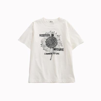 プリントTシャツ（ヒマワリ）